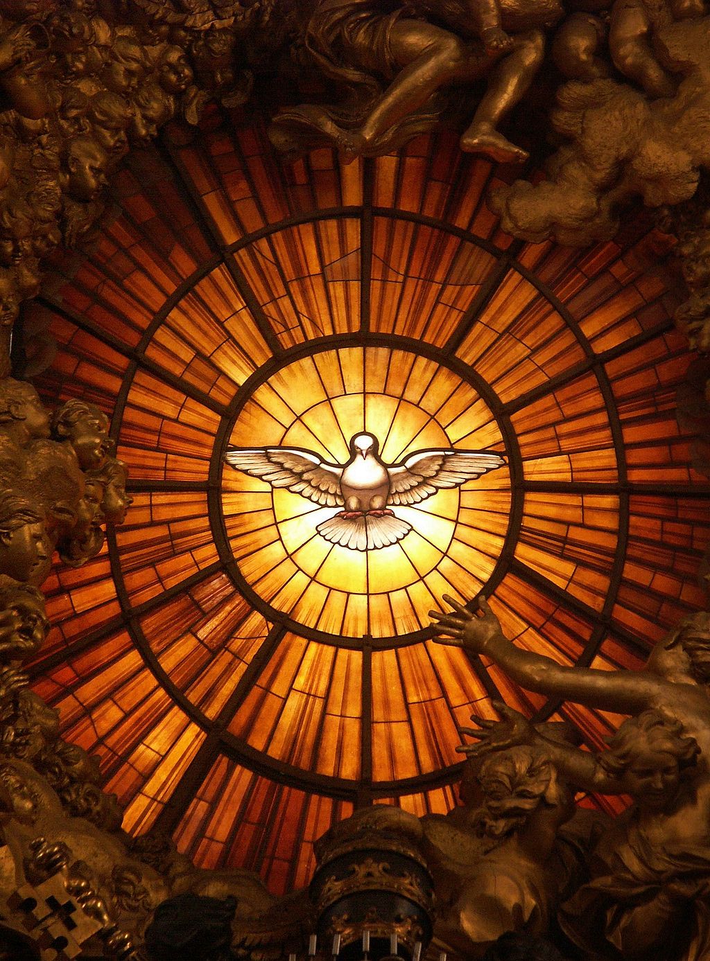 Holy Spirit window